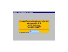 Tablet Screenshot of cypres.de